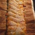 Szabina Mánya Cooksnap-ja, amikor elkészítette a(z) Sonkás - sajtos - sült - leveles sós süti receptet.