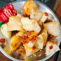 Khushboo Goyal का कुकस्नैप जब उन्होंने सोया चाप करी (soya chaap curry recipe in Hindi) बनाया था।