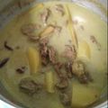 Cooksnap Zarina Nazifa semasa beliau membuat Lemak cili api daging ori negeri sembilan.
