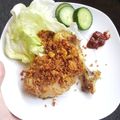 Cooksnap dari carolinealimin untuk resep Ayam Goreng Kremes Ala Mbok Berek