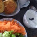 El cooksnap de Laura de la Fuente cuando hizo Falafel al horno.