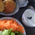 El cooksnap de Laura de la Fuente cuando hizo Falafel al horno.