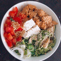 El cooksnap de Coni Poblete Bödecker cuando hizo Gohan 🍱🥙.
