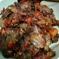 Cooksnap dari Fajriyan Megawati Azani untuk resep Dendeng sapi balado