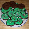 Joann's cooksnap of when they made easy brownie cookies.