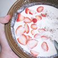 Cooksnap dari Veronica's kitchen untuk resep Yoghurt with Strawberry and Choco Oat Crumble