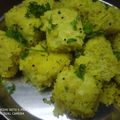 varsha Jain का कुकस्नैप जब उन्होंने ढोकला (पीला) (Dhokla (yellow) recipe in hindi) बनाया था।