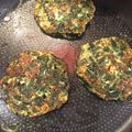 El cooksnap de Celina D. Arias cuando hizo Tortitas de espinacas y queso.
