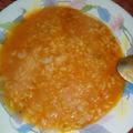 El cooksnap de rocio cuando hizo Arroz caldoso con gambas.