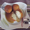 El cooksnap de Dan Barreto @elhornodeeloy cuando hizo Buñuelos.