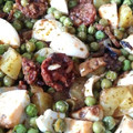 El cooksnap de Carmeta cuando hizo Arvejas Canarias.