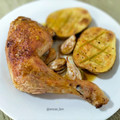 El cooksnap de Encar cuando hizo Pollo al horno con patatas.