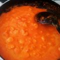 El cooksnap de Diana Serna cuando hizo Camarones a la Diabla.
