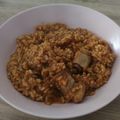 El cooksnap de Laura cuando hizo Arroz meloso con costillas de cerdo.
