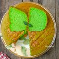 Cooksnap dari Mita.W#MommyFayzel# untuk resep Bolu pandan santan