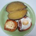 El cooksnap de Aly Lucero cuando hizo Pimientos rellenos de tocino, queso y huevo.