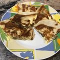 El cooksnap de Cata Vazquez cuando hizo Quesadillas de Queso.
