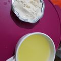 El cooksnap de Silvina Tullio cuando hizo Suero de leche casero.