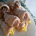 El cooksnap de Romy Alex cuando hizo Cañones de Crema Pastelera y Dulce leche.