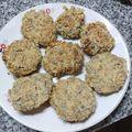 El cooksnap de juli obregon cuando hizo Galletitas de coco, salvado de avena y semillas de girasol.