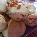 El cooksnap de Abi Iglesias cuando hizo Pancitos saborizados de cebolla y orégano. 🥖🧅.