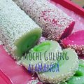 Cooksnap dari Wiwin alaManda untuk resep 17. Mochi Pandan Gulung