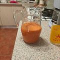 El cooksnap de Jose cuando hizo Gazpacho andaluz.