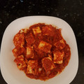 El cooksnap de Esteban Lopez cuando hizo Tofu encebollado.