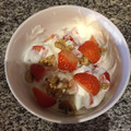 El cooksnap de Eva Nicolás Soler cuando hizo Yogurt griego con fresas y nueces.
