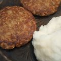 El cooksnap de Flor cuando hizo Hamburguesa de atún.