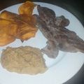 El cooksnap de Gisela Giralt cuando hizo Salsa de pera para carnes rojas y caza.