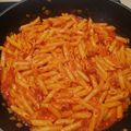 El cooksnap de Rocio Galan Ponce cuando hizo Macarrones con chorizo.