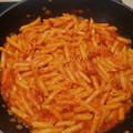 El cooksnap de Rocio Galan Ponce cuando hizo Macarrones con chorizo.