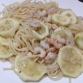 Cooksnap de Liliana Cecílio quando cozinhou Massa com Camarão e Curgete.