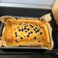 Fejes Sarolta Cooksnap-ja, amikor elkészítette a(z) Túrós-áfonyás kevert süti 🫐🫐🫐 receptet.