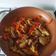 El cooksnap de klariss cuando hizo Setas al ajillo con pimientos del piquillo.