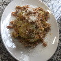 El cooksnap de Gloria Morera Guzmán cuando hizo Soja texturizada con calabacín y tomate.