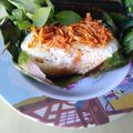 Cooksnap dari Yanti Rahman untuk resep Nasi Bakar Ayam Suwir