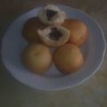 Cooksnap dari restya untuk resep Roti Goreng Irit Isi Coklat (eggless)