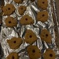 Madtown's cooksnap of when they made 3 ingredient peanut butter cookies EASY.