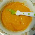 Cooksnap dari Nova Pungus untuk resep MPASI 6m+: Bubur Nasi,Labu Siam,Tahu,Kuning Telur