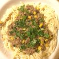 Nati241 Cooksnap-ja, amikor elkészítette a(z) Sajtos farfalle, kukoricás csirkemellel🍴 receptet.