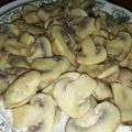 کوک اسنپ Lida Aali بعد از امتحان کردن بلانچ کردن قارچ.