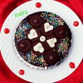 Indra Sen का कुकस्नैप जब उन्होंने ओरियो बिस्कुट केक (Oreo biscuit cake recipe in Hindi) बनाया था।