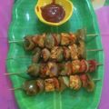 Madhumita Kayal's cooksnap of when they made পনির টিক্কা (Paneer Tikka recipe in bengali).