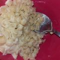 El cooksnap de Elisa braüer cuando hizo Mac & cheese (macarrones con queso).