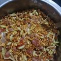 Vedika Tayal 's cooksnap of when they made Bhel.