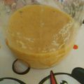 El cooksnap de Manuel Montes de Oca cuando hizo Crema de habanero.
