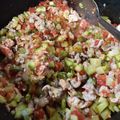 El cooksnap de Santa Cassandra Aguilera Hernández cuando hizo Bistec de cerdo con verduras.