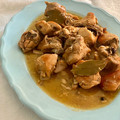 El cooksnap de Irene-Guirao cuando hizo Pollo en salsa de almendras —receta 500–.